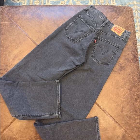 Levi's Women's High Rise Black Jeans - Picture 5 of 5